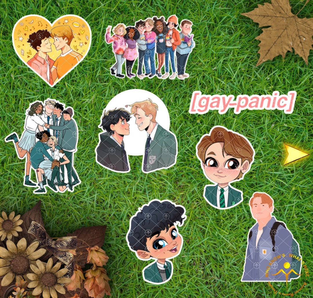 Limited Heartstopper Sticker Heartstopper Leaves Sticker Kit Etsy