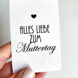 Grabkerzenaufkleber zum Muttertag, Grabdekoration Mama, Grabschmuckzubehör Eltern, Grablicht Sticker, Friedhofskerze, Grabdeko, Gedenklicht