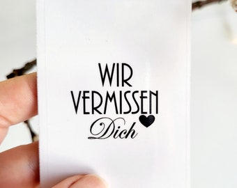 Stickers for grave candles, We miss you, grave decoration accessories Dad, grave light grandparents, cemetery candle Mom, grave decoration mourning, death