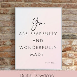 Scripture wall art download, scripture printable wall art, bible verse printable, bible verse print, bible wall art, bible quote print,