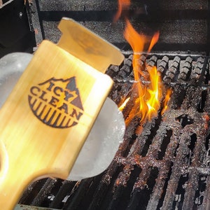 Grill Cleaner,BBQ brush,Summer,Dad gift,Safe grill cleaner,Memorial day,cook out, back yard,