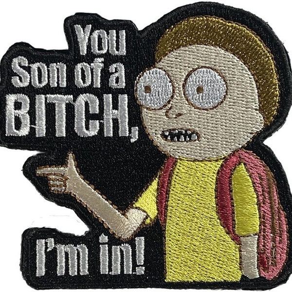 Funny Military Morale Patches Hook And Loop 3Pcs Tactical Patches