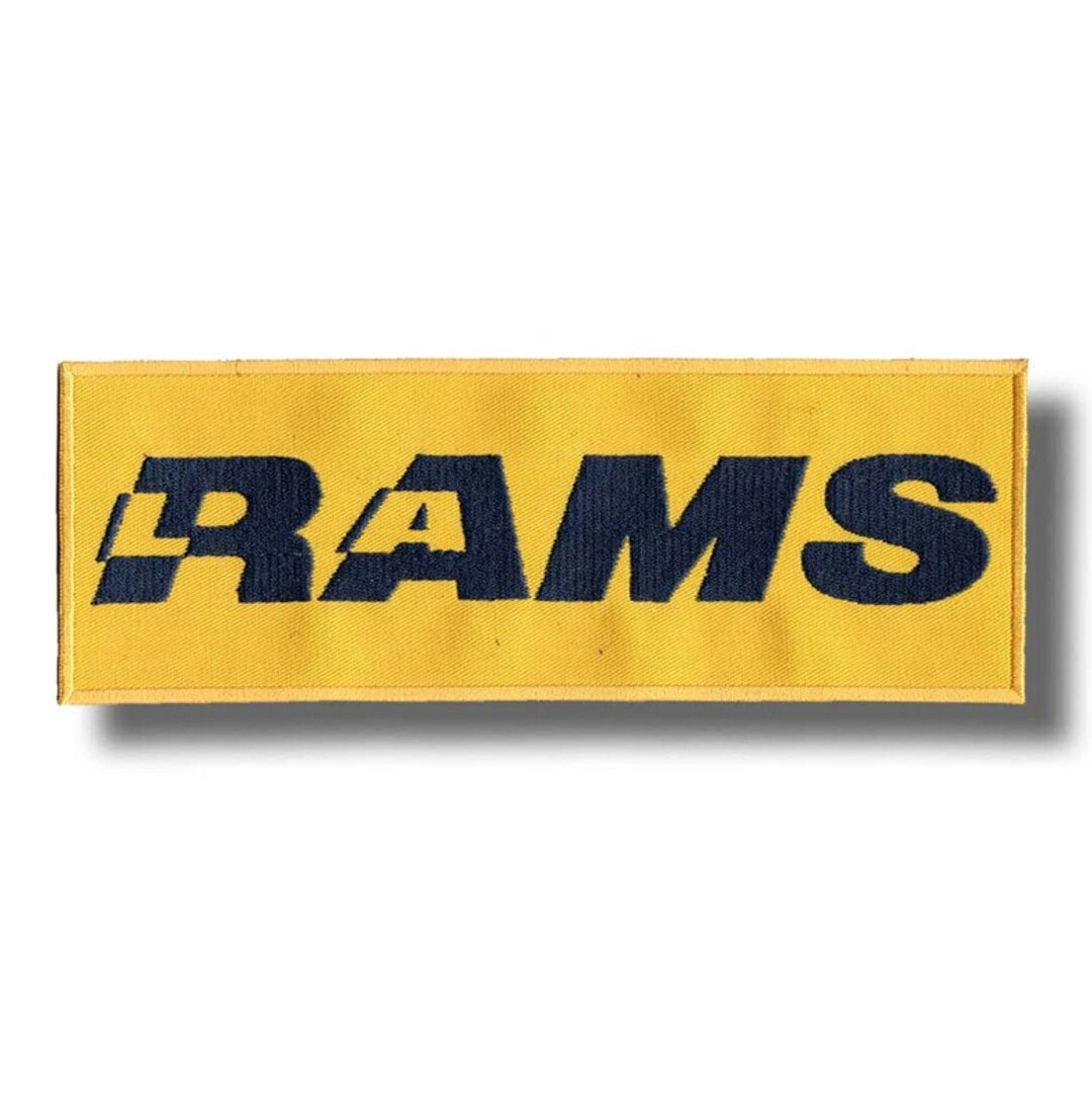 Rams Embroidered Patch Badge Applique Iron on 81514d Etsy