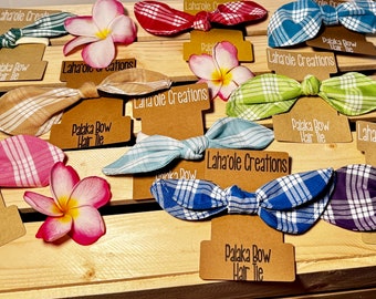 Palaka Bow Hair Tie