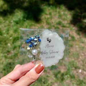 Benutzerdefinierte Kühlschrankmagnete, Hochzeitsgeschenke, Verlobungsgeschenk, Blumenmagnetbevorzugung für Gast, Babyparty, personalisiertes Hochzeitsepoxidmagnetbevorzugung Bild 5