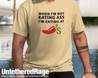 When I'm not Eating Ass... Soft Short-Sleeve T-Shirt