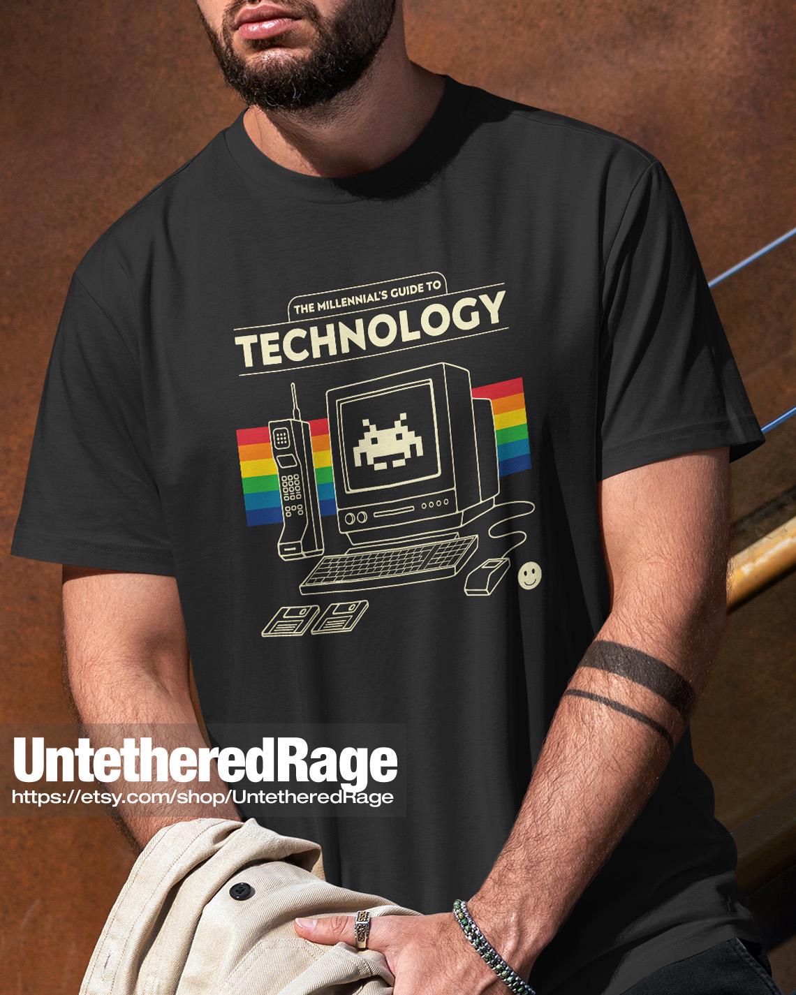 1980's Vintage T Shirt Computer - Etsy