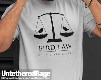 Bird Law Scales of Justice Short-Sleeve Unisex T-Shirt