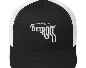 Detroit Pistol Trucker Cap