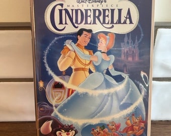 Vintage VHS Disney Cinderella, Masterpiece Collection