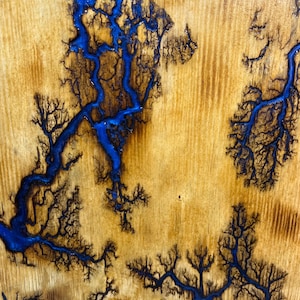 Lichtenburg/fractal burn wall art