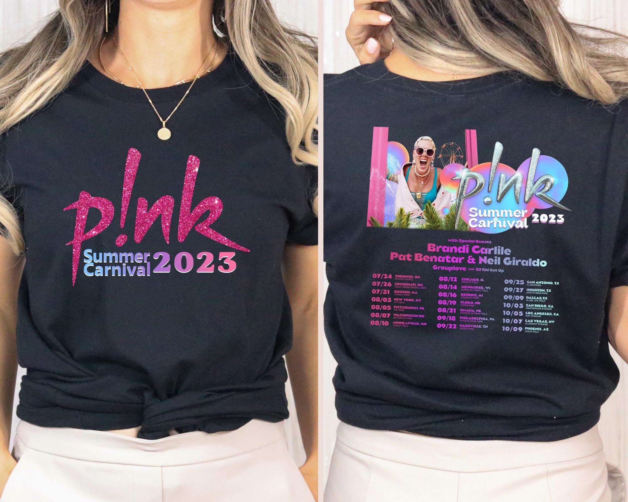 Danna Paola Singer Tour Dates USA Shirt Unisex Cotton S-5XL Black