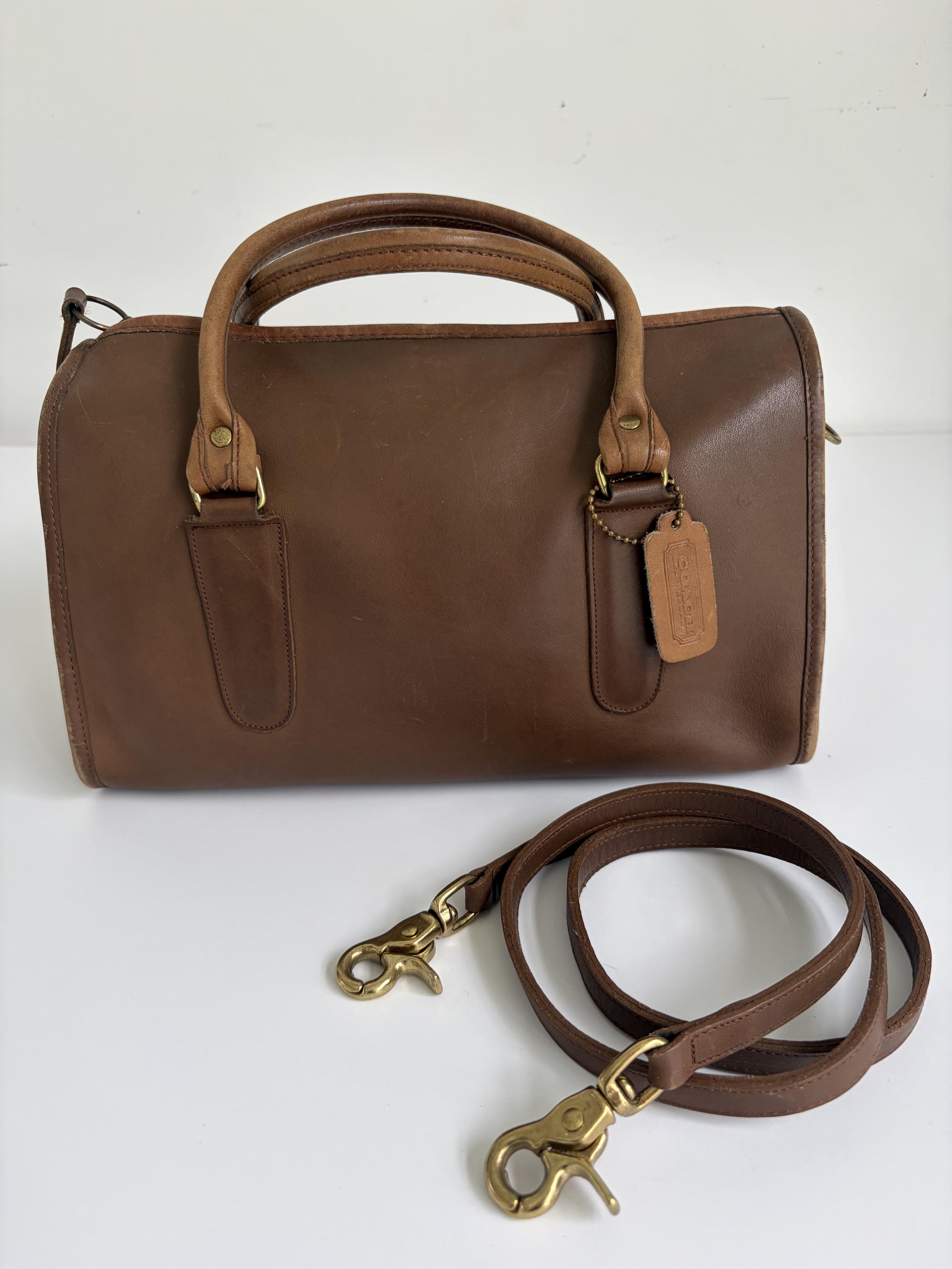 バッグ Coach Madison Satchel Vintage 2way Bag Vintage Coach Madison Satchel - Etsy