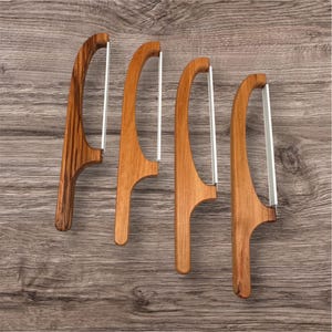 Handcrafted Artisan Bread Knife, Sourdough Bread Knife, Bow Knife, Fiddle Knife, Kitchen Knife, Bread Knife, Wood Knife, Bagel Knife