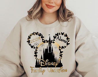 Disney Family Vacation 2024 T-shirt, Family 2024 Shirt, Custom Family Shirt, Family Trip Shirt, Disney Family Vacation Tee, 2024 Trip Shirts