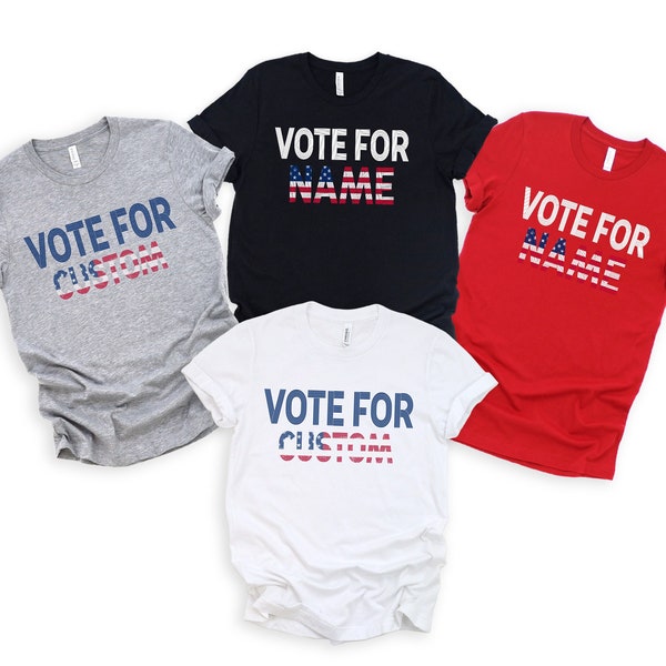 Custom Vote Shirts, Election Shirts, 2024 Vote Shirts, Democrat Shirt, Republican Shirt, Voting Shirt, Custom Election Shirt, Election Shirt