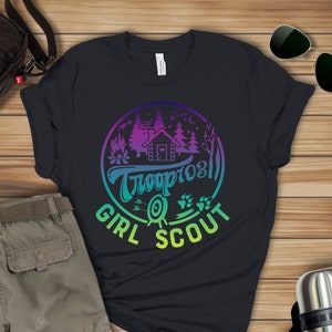 Girl Scout, Camping Friendly, Shirt For Women, Girl Scouts T Shirt, Girl Scouts Group Shirt, Matching Camping Tee, Girl Scout Life Tee