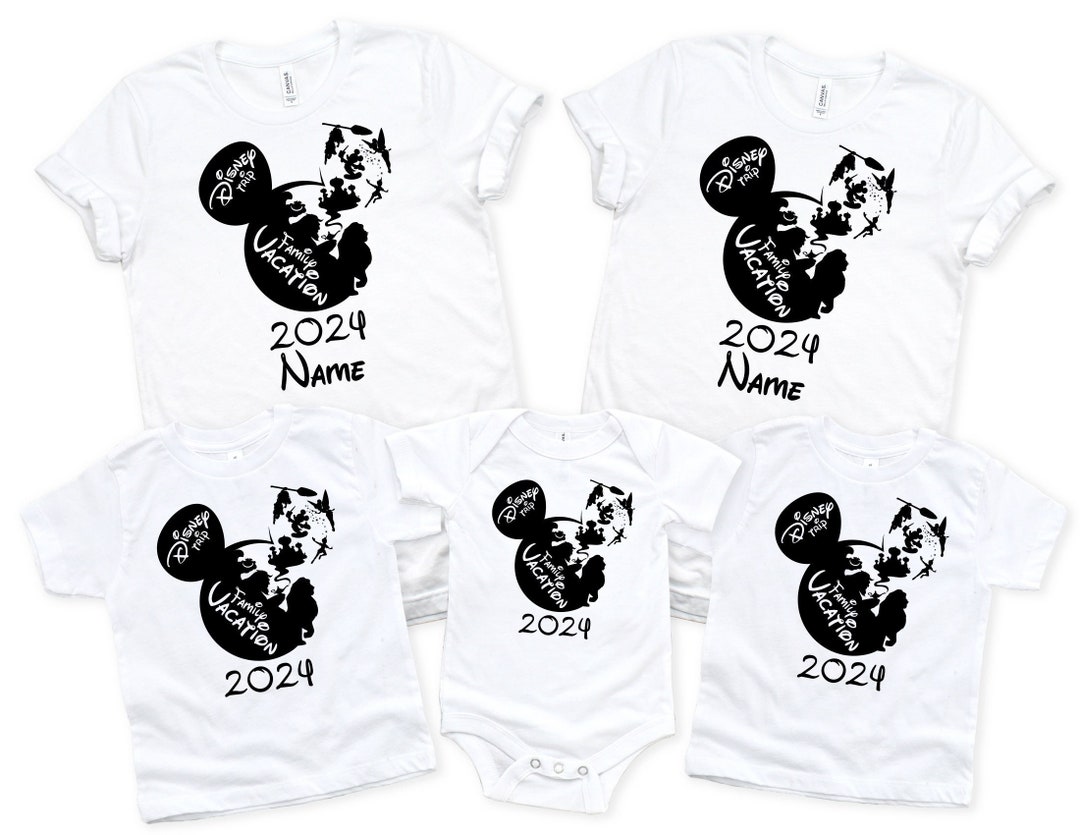 Disney Family Vacation 2024 Shirt, Family 2024 Shirt, Disney Family