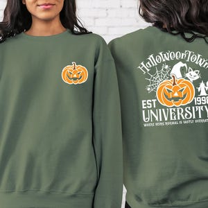 Halloweentown University Sweatshirt: Vintage Halloween Est 1998