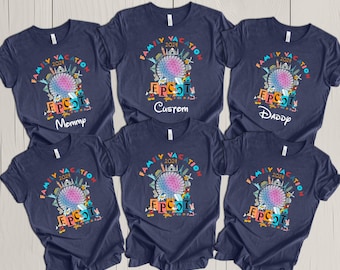 Disney Epcot Family Vacation Shirt, Vintage Epcot 1982 Shirt, Vintage Disney Shirt, Mickey And Friends, Epcot Trip Shirt, Custom Epcot Shirt