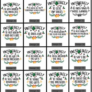 Funny Christmas Shirt: Most Likely To, Matching Group Tees bild 7