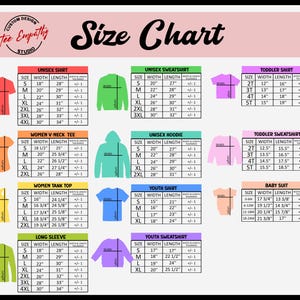 the size chart for a women's shirt