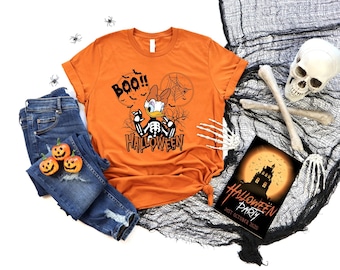Disney Halloween Boo Shirts, Halloween Family Shirts, Halloween Disney Shirt, Disney Halloween Shirt, Mickey Minnie and Friend Shirt, Boo