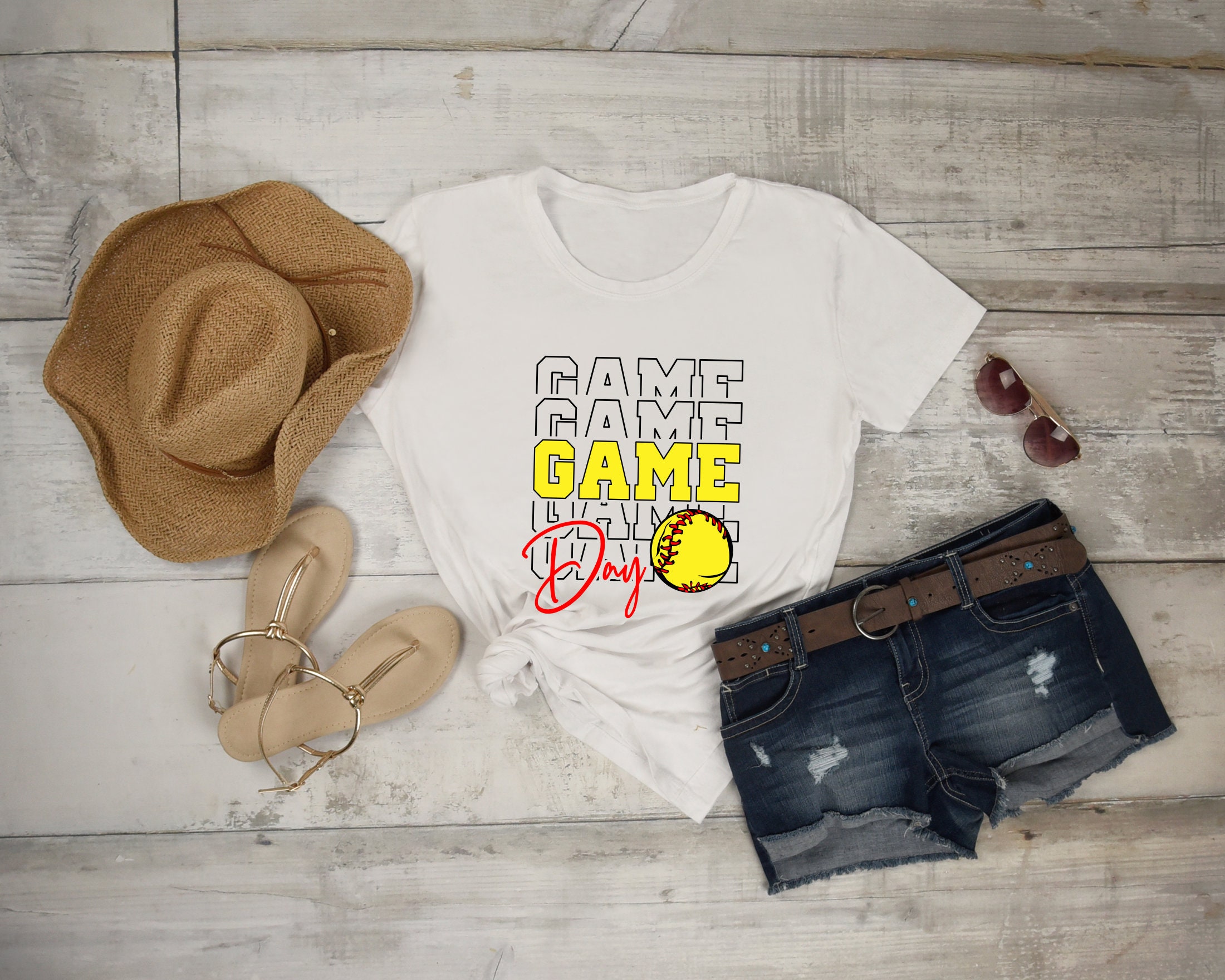 Game Day Vibes T-Shirt, Cute Game Team Shirt, Game Day Family Shirt, Dad Shirt, Mom tee, Game Day Shirt,  Football Mom Shirt, Sports Shirt