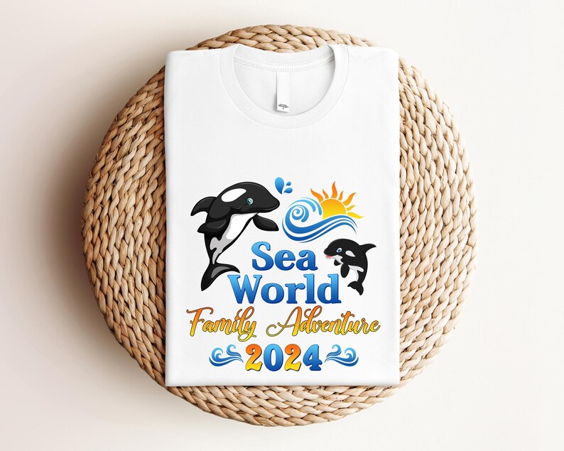 Sea World Family Adventure 2024 Shirt,sea World Trip Shirt,sea World