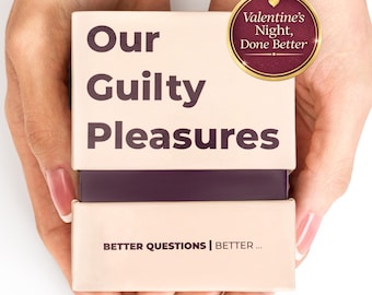 Valentine’s Day Gift for Couples - Spicy Conversation Cards | Our Guilty Pleasures