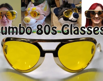 Jumbo Rock And Roll Glasses - cn6