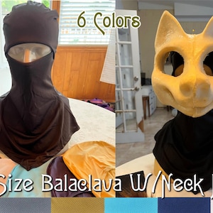 Full Furry Balaclavas - 5 Farben - FurryPanCakes.com