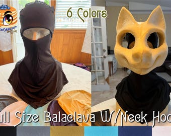 Full Furry Balaclavas - 5 colors - FurryPanCakes.com