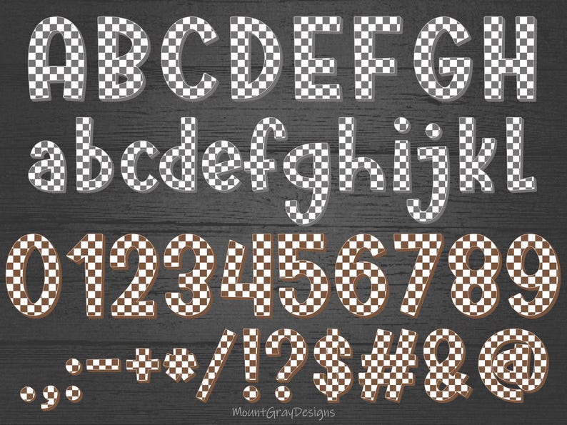 Doodle Checkered Letters PNG, Checkered Alphabet PNG, Teacher Shirt ...