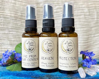 Coffret de 3 sprays Aura - Clarté et centrage | Pour la concentration, la méditation et l'équilibre intérieur