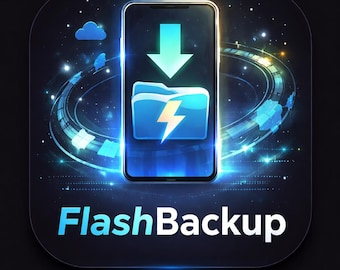 FLASHBACKUP for smartphones – Easy bulk backup application