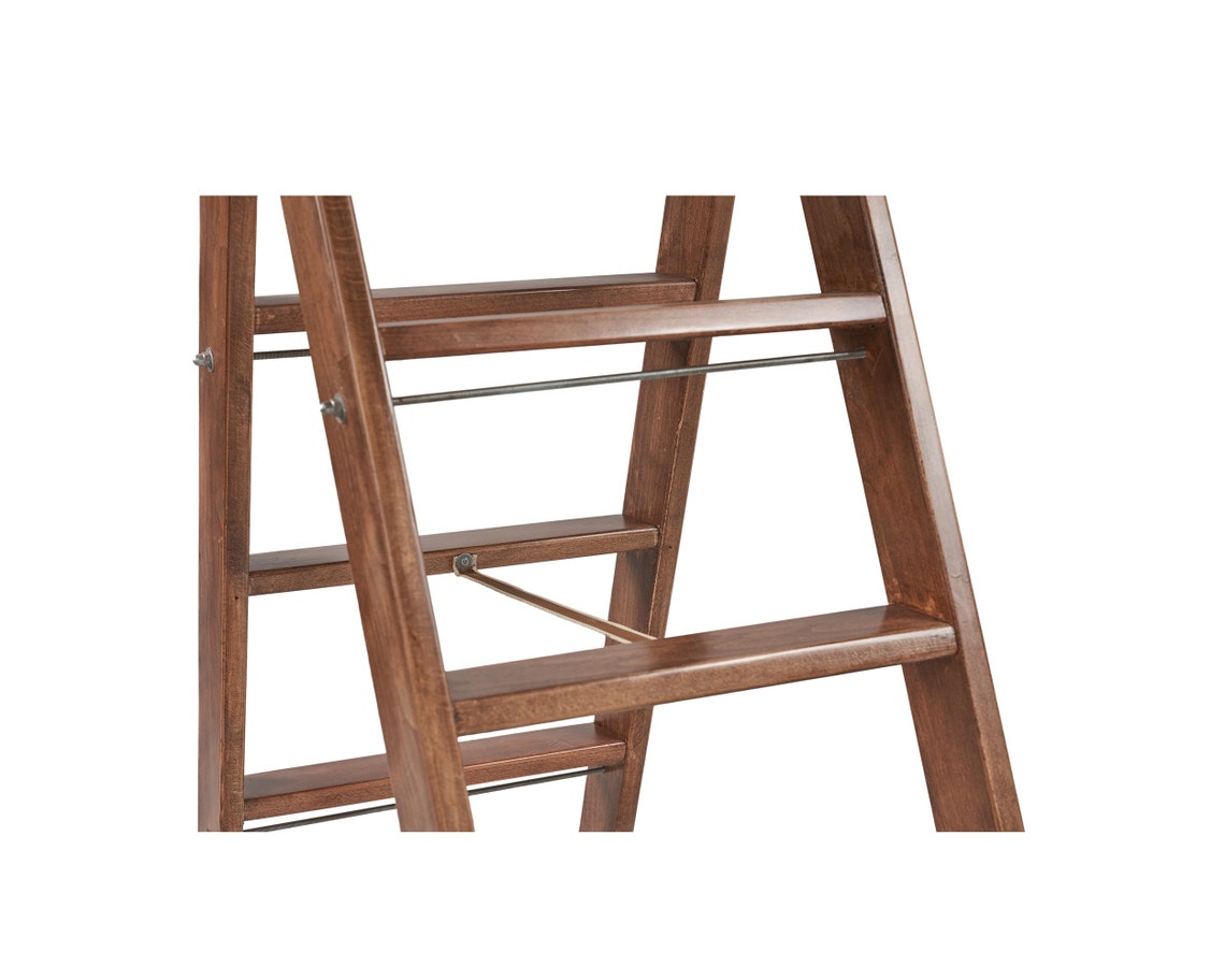 Kitchen Stool, Step Ladder, Foldable Stool, Handmade Ladder, Boho Home