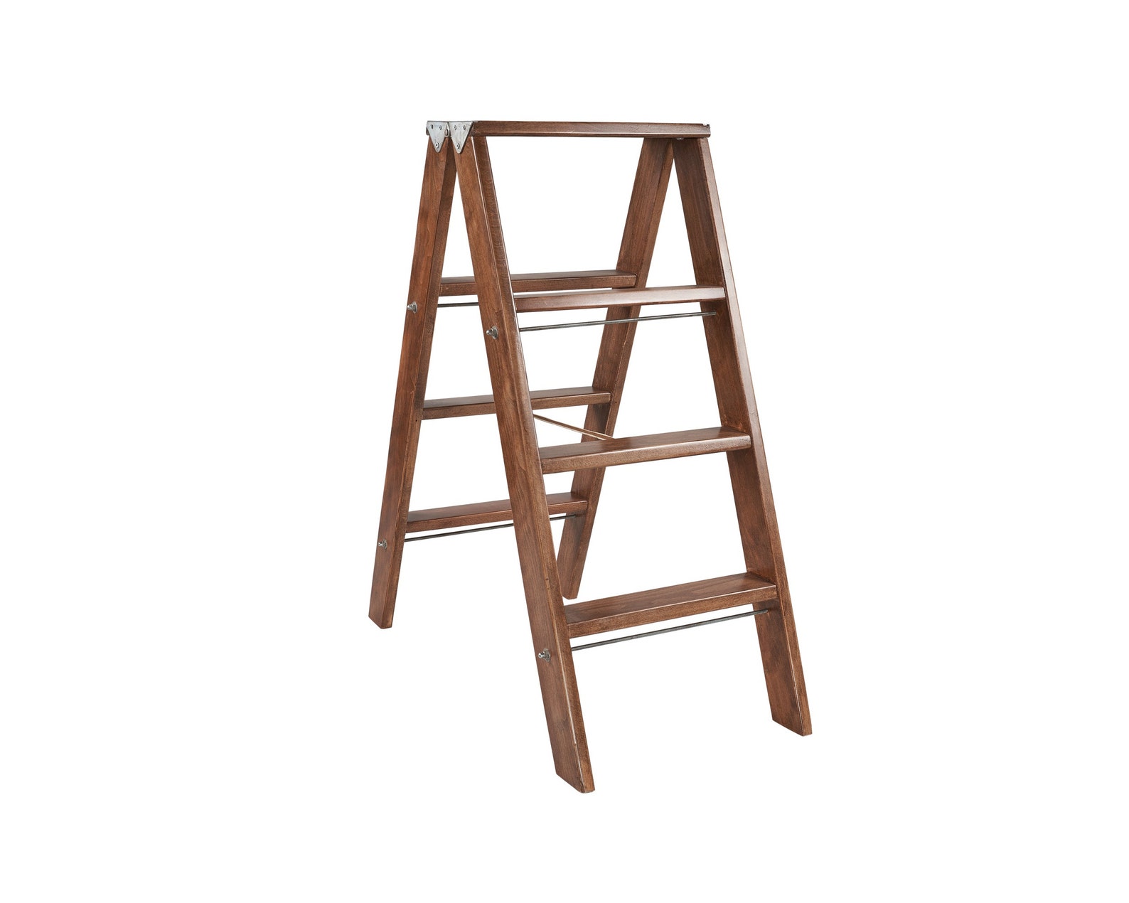 Kitchen Stool, Step Ladder, Foldable Stool, Handmade Ladder, Boho Home