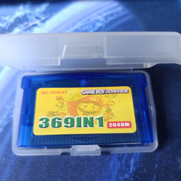 369 In 1 Nostalgie Spiel GBA Video Modul Unterstützung Nintendo GB SP Konsole