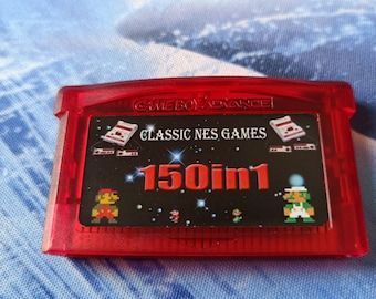 150 In 1 Nostalgia NES Games For GBA NDS Video Consoles English