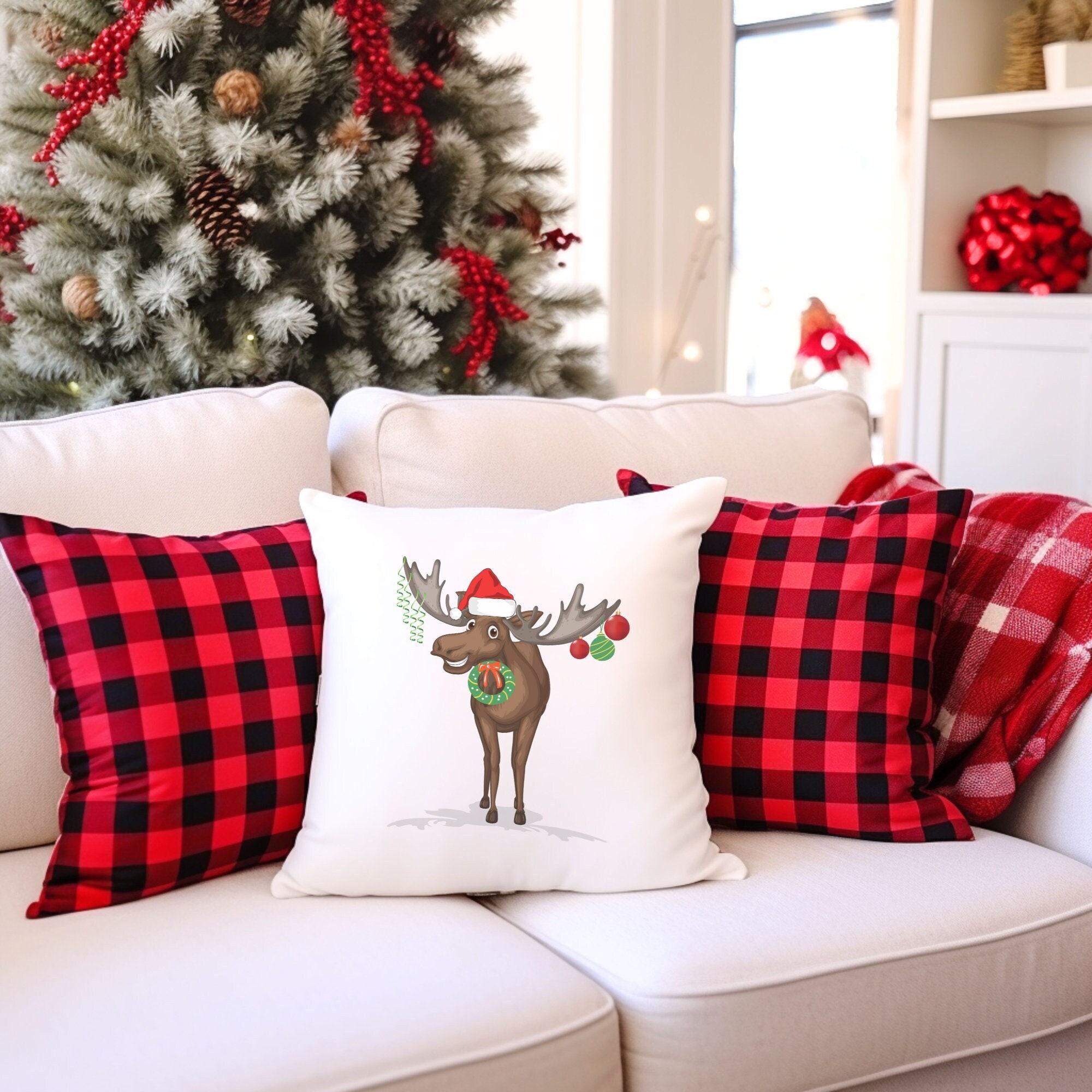 Etsy christmas throw pillows new arrivals