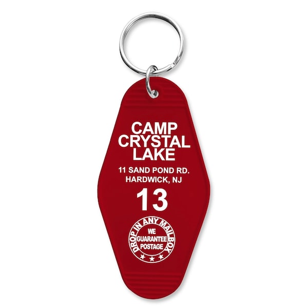 Crystal Lake Keychain Etsy