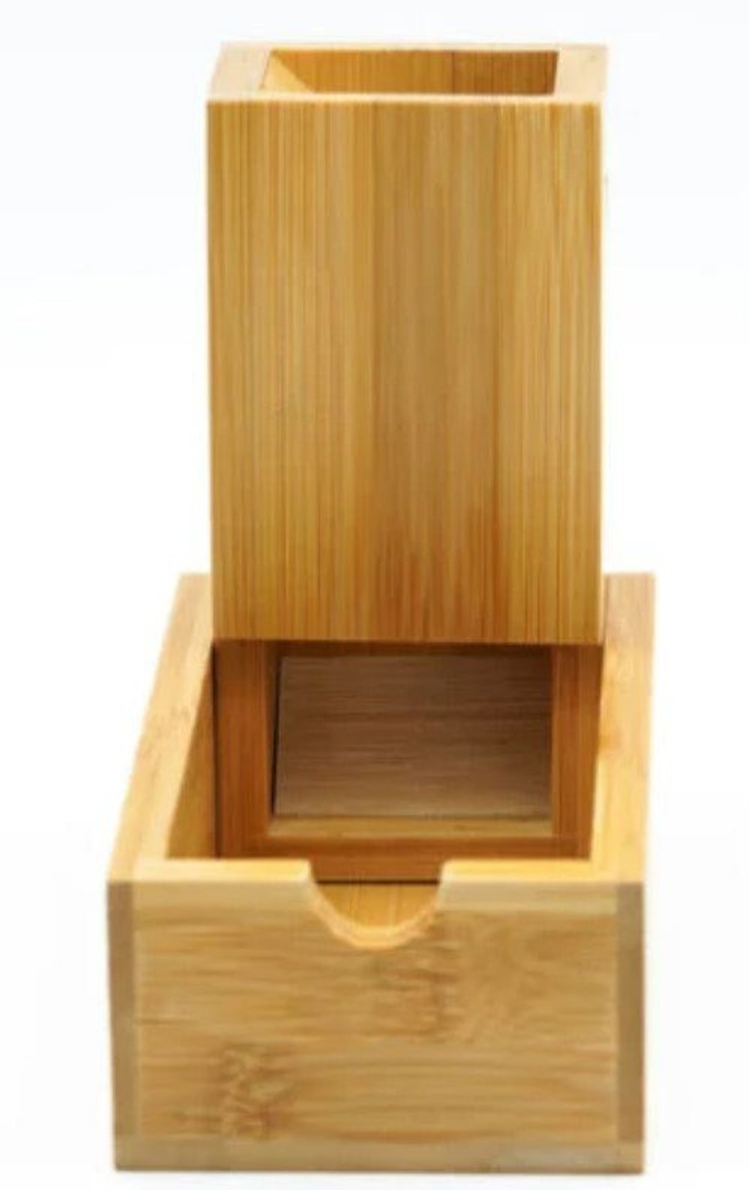 Bamboo Dice Tower Laser Safe Etsy