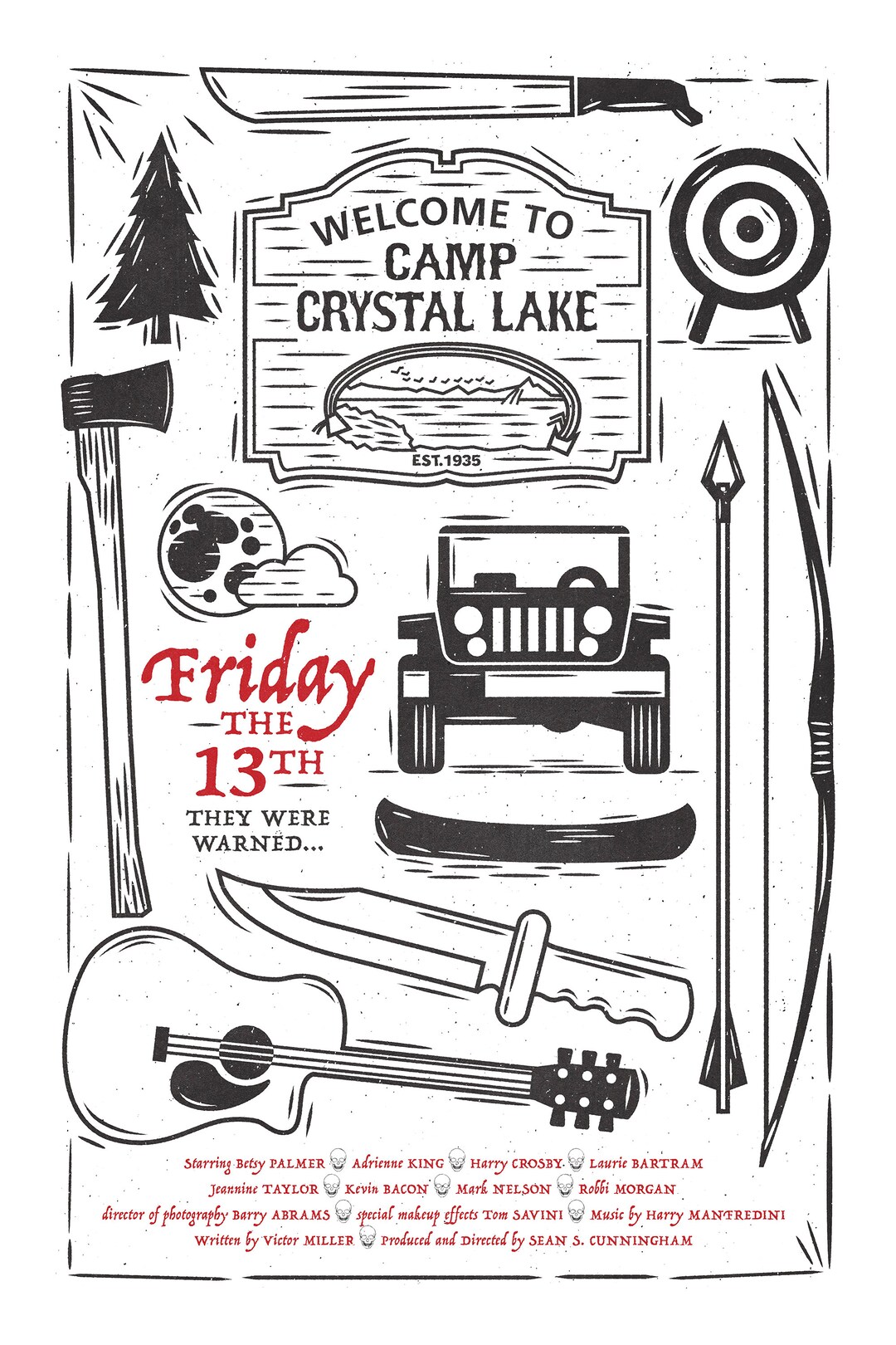 friday-the-13th-movie-poster-unframed-print-only-etsy
