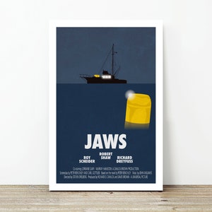 Jaws movie poster unframed print only