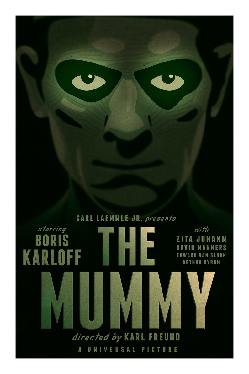 The Mummy Movie Poster Unframed Print Only - Etsy