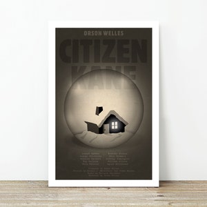 Citizen Kane movie poster unframed print only