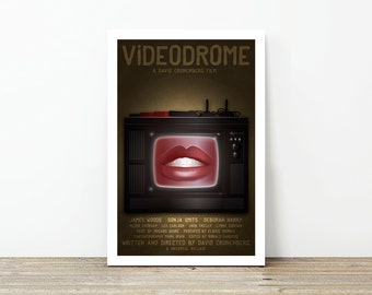 Videodrome movie poster unframed print only