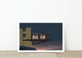 The Vandamm House from North by Northwest poster unframed print only