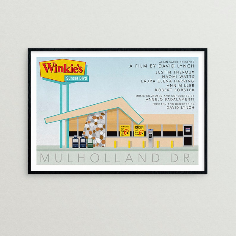 Mulholland Dr. Movie Poster Unframed Print Only - Etsy